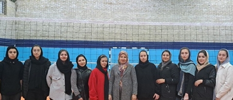 جام قهرمانی در دستان دختران دانشجوی دانشکده پیراپزشکی همدان 