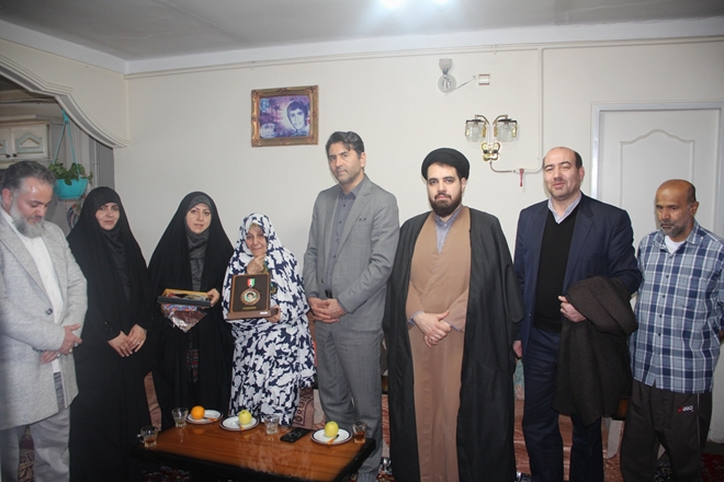 دیدار با خانواده معظم شهیدان موسوی و نوعدوست به مناسبت فرارسیدن دهه مبارک فجر